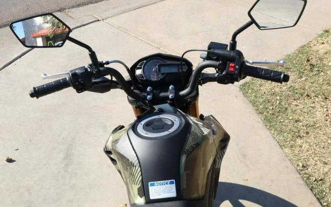 2025 Kawasaki Z125 PRO Cypher Camo Beige