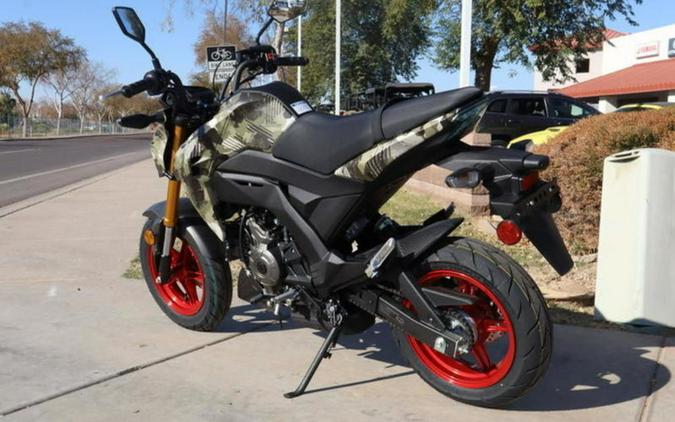 2025 Kawasaki Z125 PRO Cypher Camo Beige