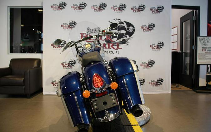 2017 Indian Motorcycle® Springfield™ Blue Sapphire Over Star Silver