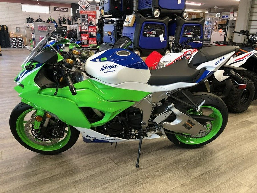 2024 Kawasaki Ninja® ZX™-6R 40th Anniversary Edition ABS