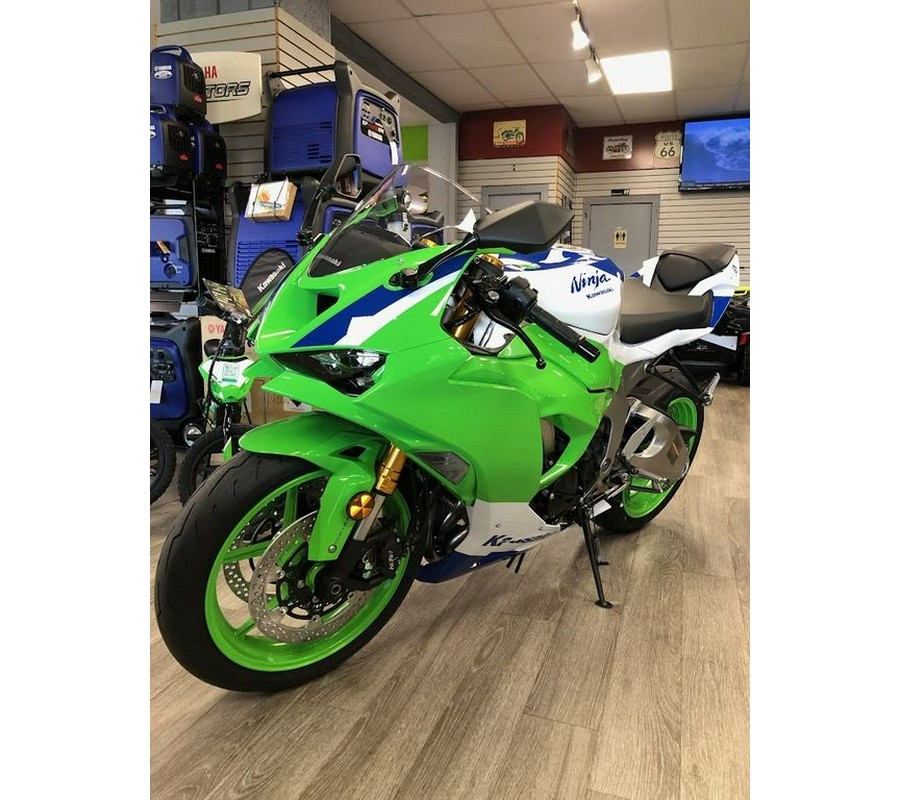 2024 Kawasaki Ninja® ZX™-6R 40th Anniversary Edition ABS