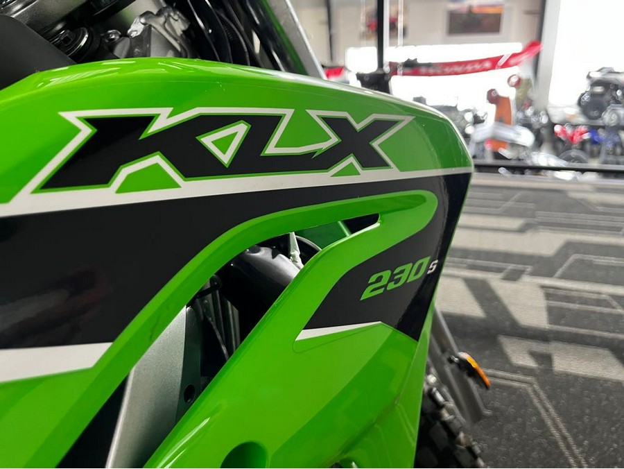 2023 Kawasaki KLX 230 S - (Green) Dual-sport (short)