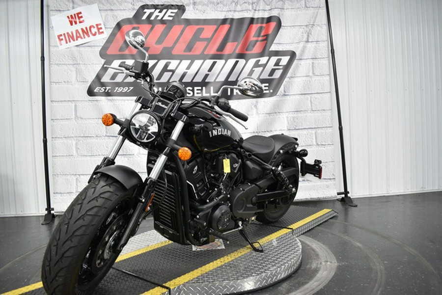 2025 Indian Scout Sixty Bobber Black Metallic