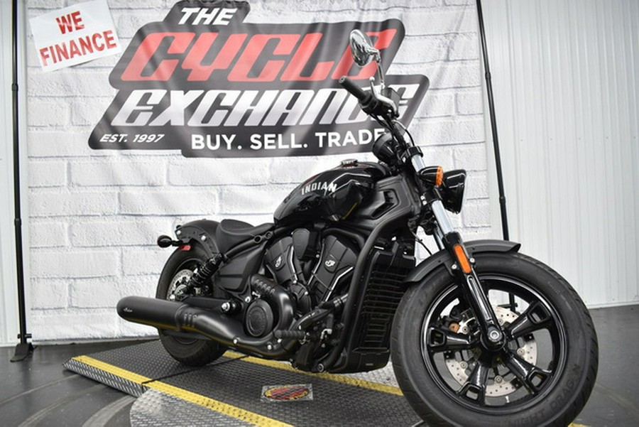 2025 Indian Scout Sixty Bobber Black Metallic