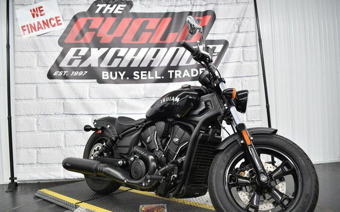 2025 Indian Scout Sixty Bobber Black Metallic