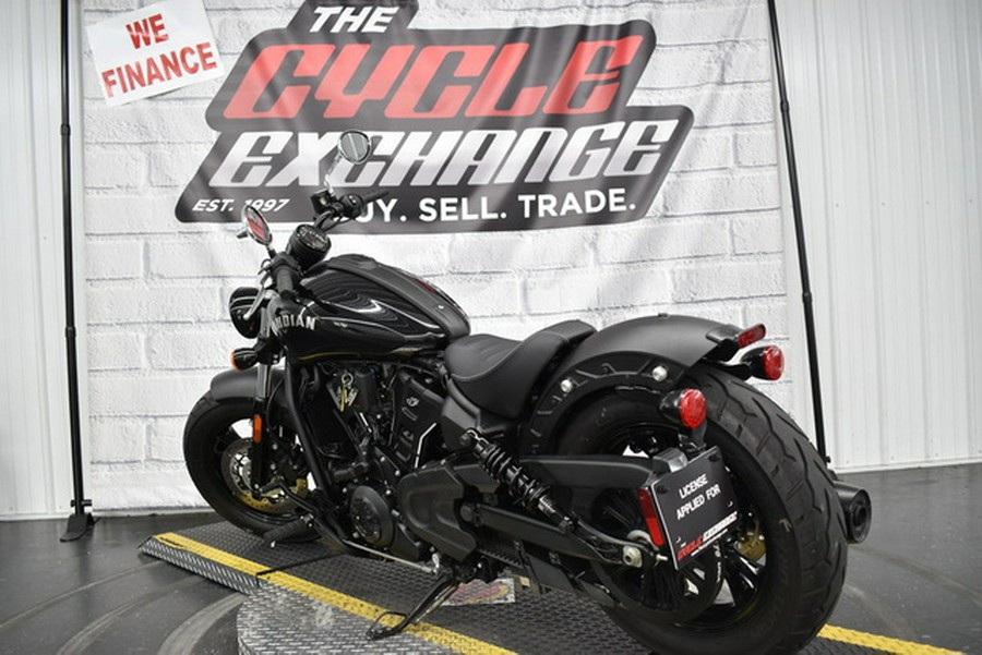 2025 Indian Scout Sixty Bobber Black Metallic