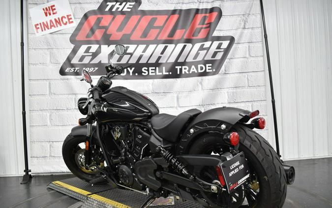 2025 Indian Scout Sixty Bobber Black Metallic