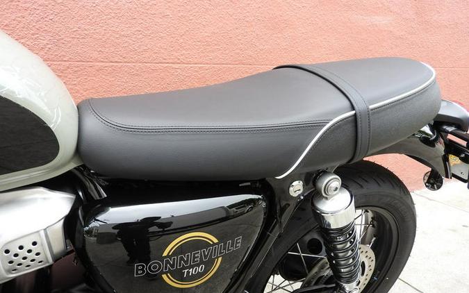 2026 Triumph Bonneville T100 Stone grey