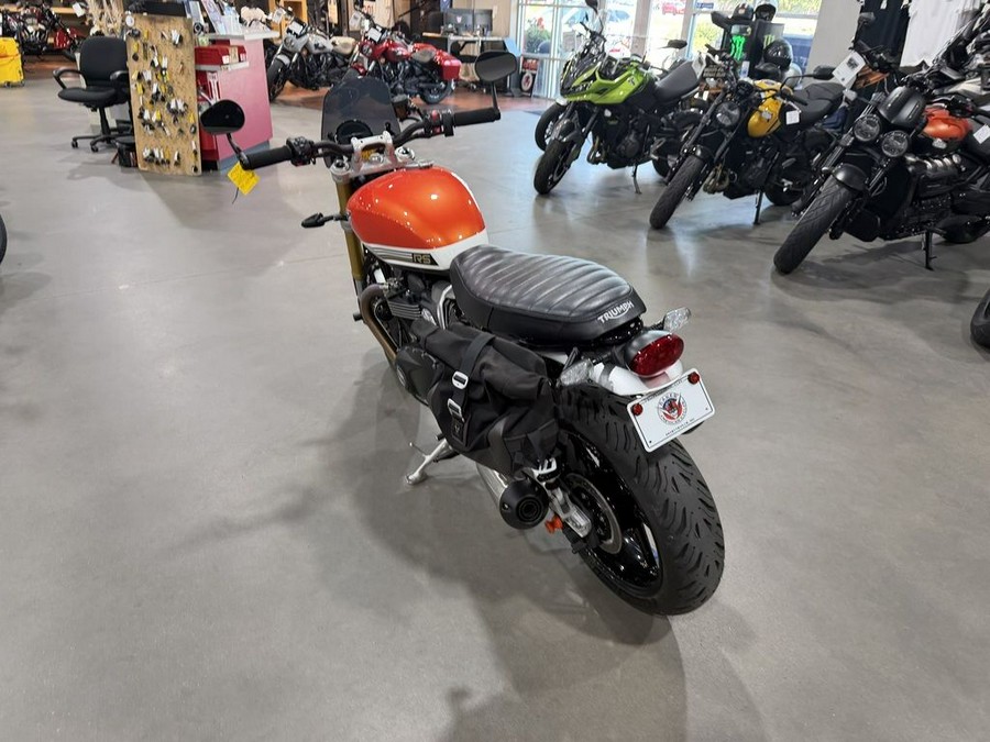 2025 Triumph Speed Twin 1200 RS Baja Orange/Sapphire Black