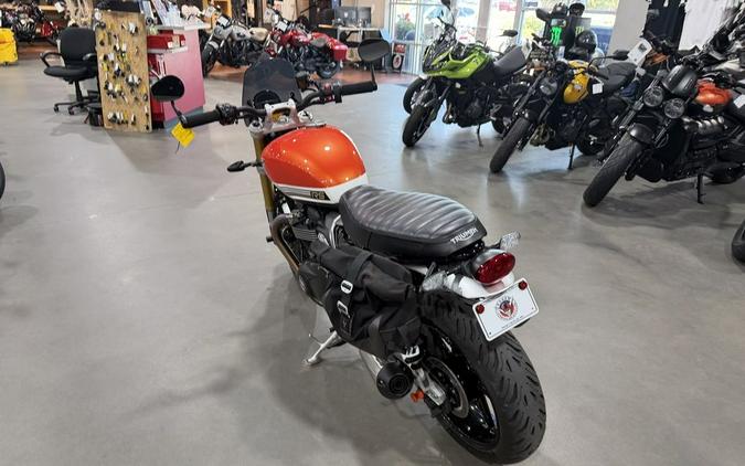 2025 Triumph Speed Twin 1200 RS Baja Orange/Sapphire Black