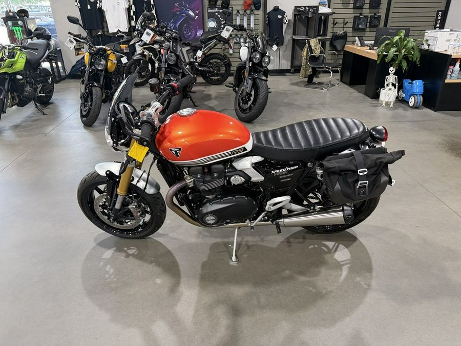 2025 Triumph Speed Twin 1200 RS Baja Orange/Sapphire Black