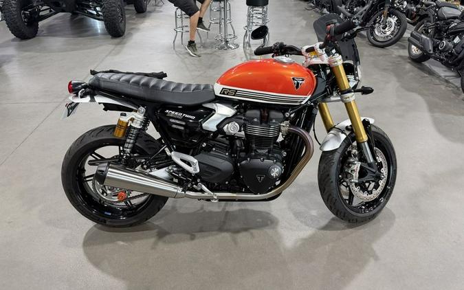 2025 Triumph Speed Twin 1200 RS Baja Orange/Sapphire Black