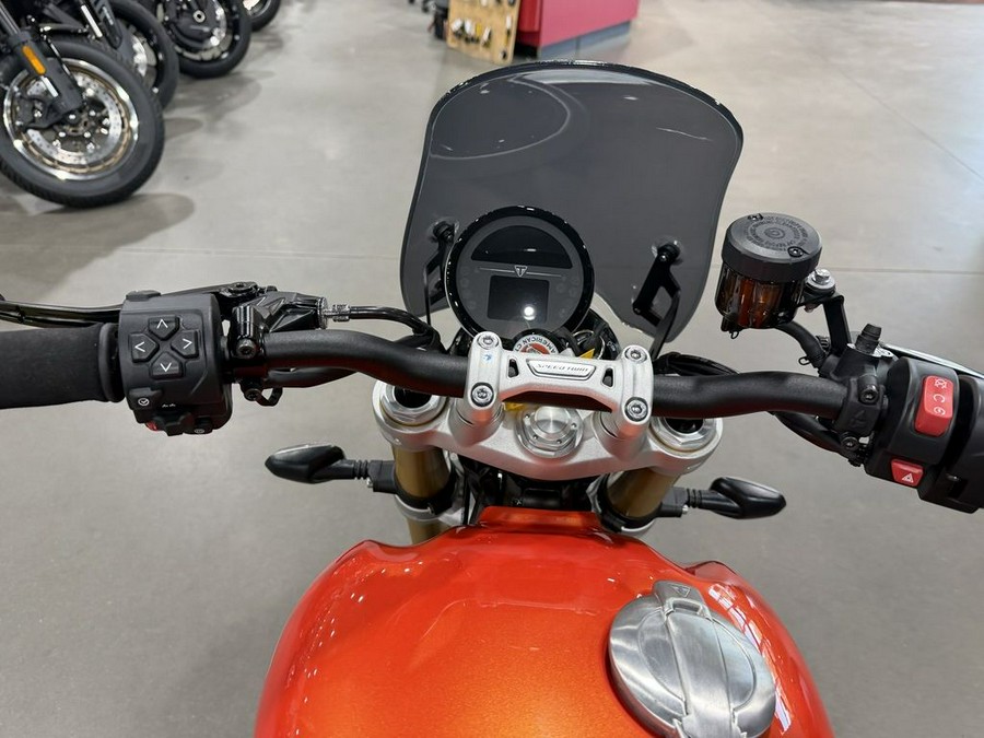 2025 Triumph Speed Twin 1200 RS Baja Orange/Sapphire Black
