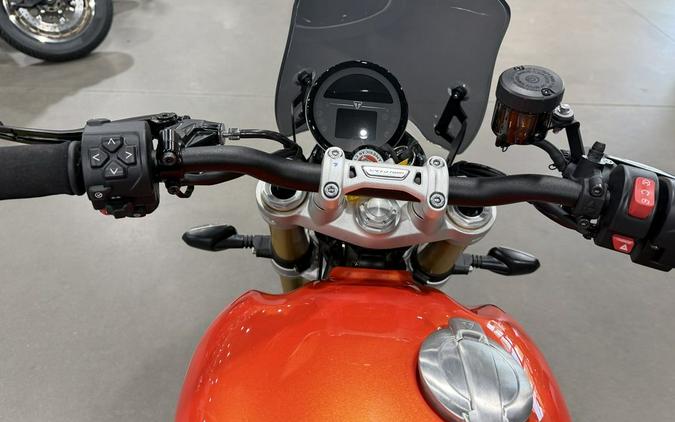 2025 Triumph Speed Twin 1200 RS Baja Orange/Sapphire Black