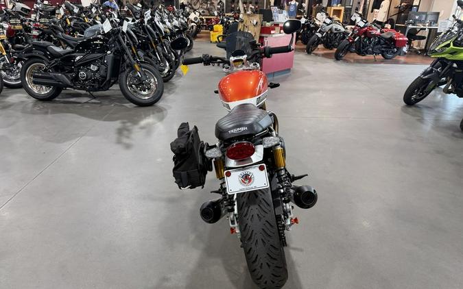 2025 Triumph Speed Twin 1200 RS Baja Orange/Sapphire Black