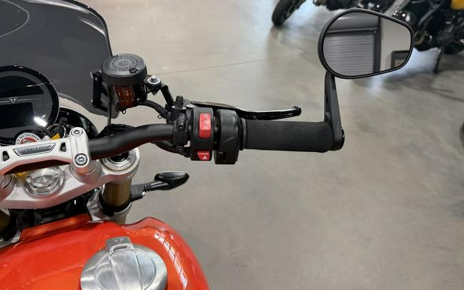 2025 Triumph Speed Twin 1200 RS Baja Orange/Sapphire Black