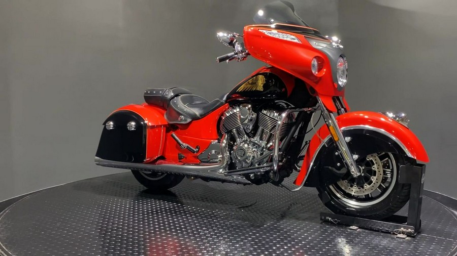 2017 Indian Motorcycle® Chieftain® Wildfire Red Over Thunder Black