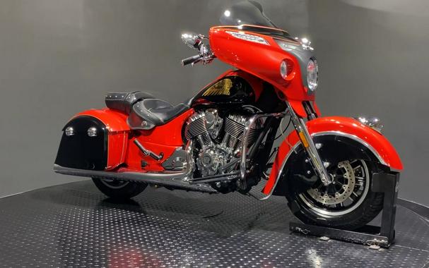 2017 Indian Motorcycle® Chieftain® Wildfire Red Over Thunder Black