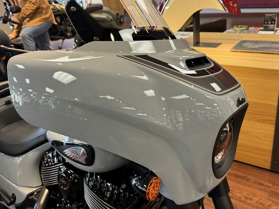 2025 Indian Motorcycle® Chieftain® Dark Horse® w/PowerBand Audio Storm Gray/Graphics