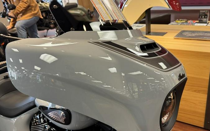 2025 Indian Motorcycle® Chieftain® Dark Horse® w/PowerBand Audio Storm Gray/Graphics