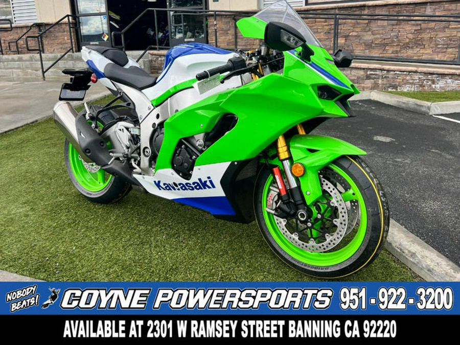 2024 Kawasaki Ninja® ZX™-10R 40th Anniversary Edition ABS