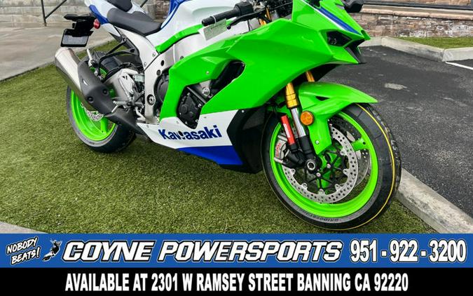 2024 Kawasaki Ninja® ZX™-10R 40th Anniversary Edition ABS