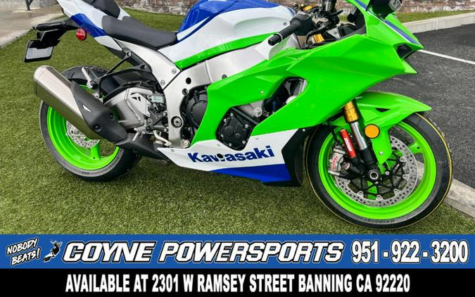 2024 Kawasaki Ninja® ZX™-10R 40th Anniversary Edition ABS