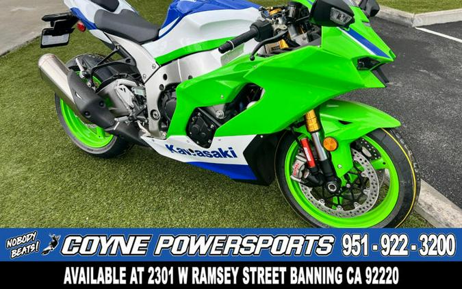 2024 Kawasaki Ninja® ZX™-10R 40th Anniversary Edition ABS