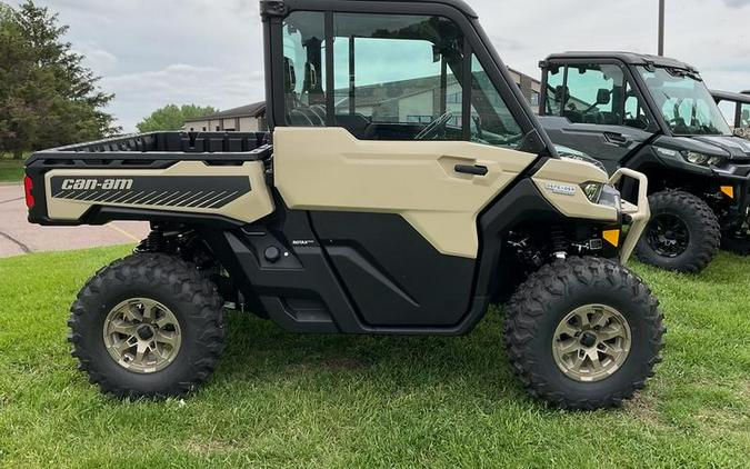 2024 Can-Am® Defender Limited HD10 Desert Tan & Timeless Black