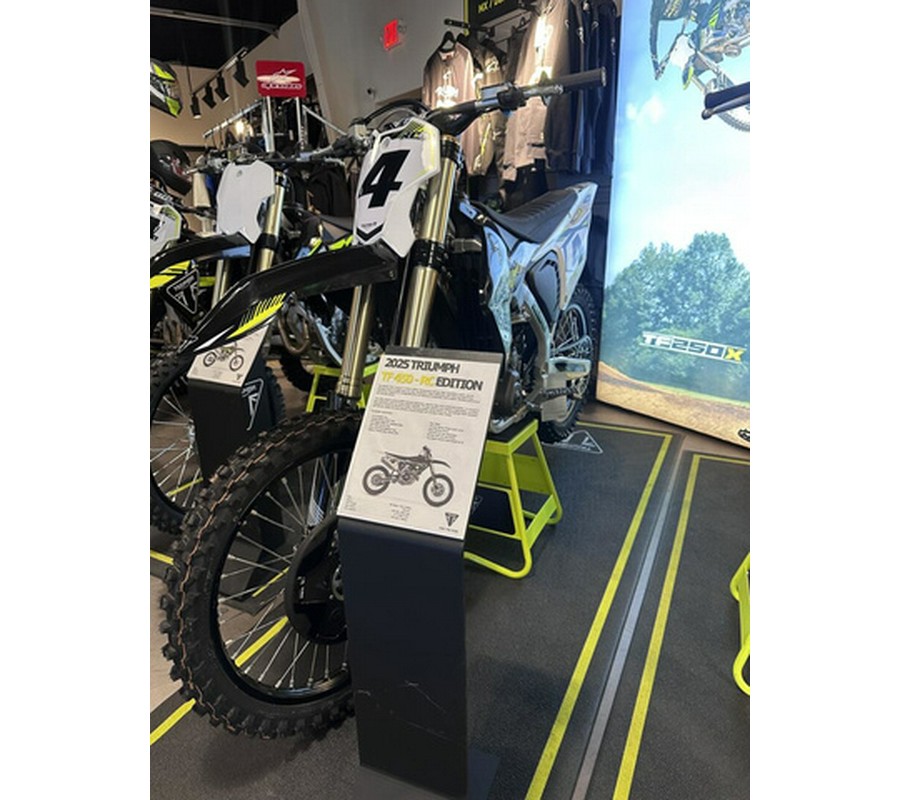 2025 Triumph TF450-RC