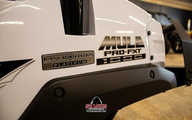 2024 Kawasaki Mule™ PRO-FXT 1000 Platinum Ranch Edition