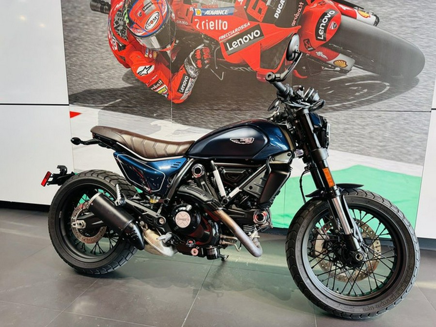 2023 Ducati Scrambler Next-Gen Nightshift Nebula Blue