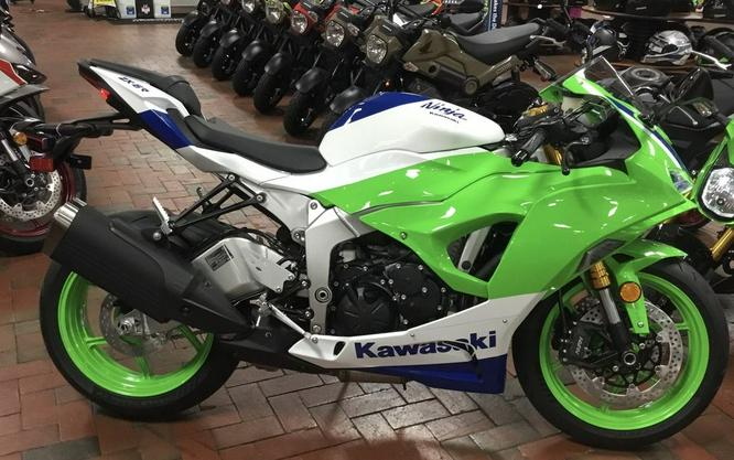 2024 Kawasaki Ninja® ZX™-6R 40th Anniversary Edition ABS