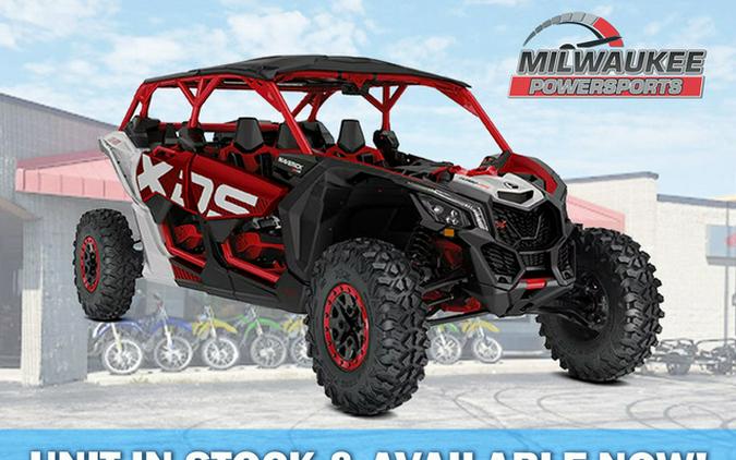 2025 Can-Am Maverick X3 MAX X ds Turbo RR Fiery Red & Hyper Si X ds TURBO RR