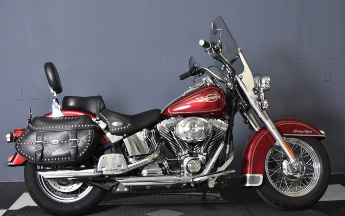 2005 Harley-Davidson Heritage Softail Classic Lava Red Sunglo