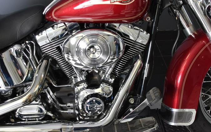 2005 Harley-Davidson Heritage Softail Classic Lava Red Sunglo