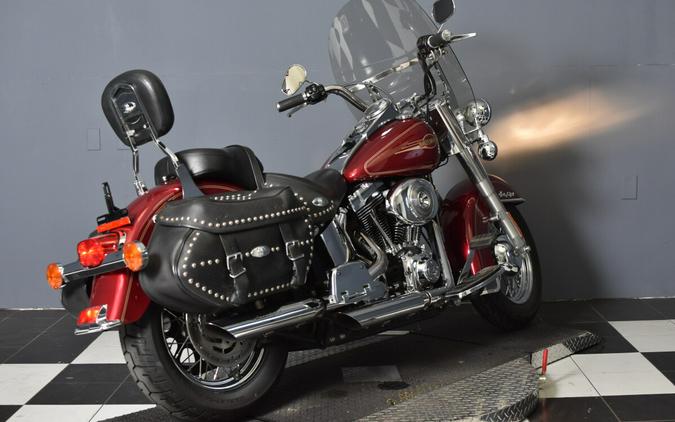 2005 Harley-Davidson Heritage Softail Classic Lava Red Sunglo