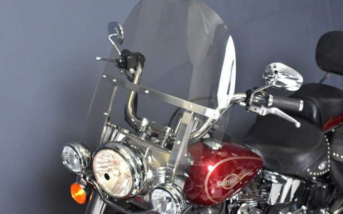 2005 Harley-Davidson Heritage Softail Classic Lava Red Sunglo