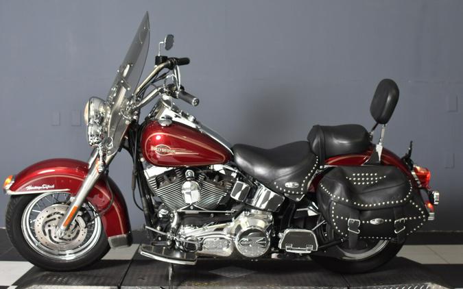 2005 Harley-Davidson Heritage Softail Classic Lava Red Sunglo
