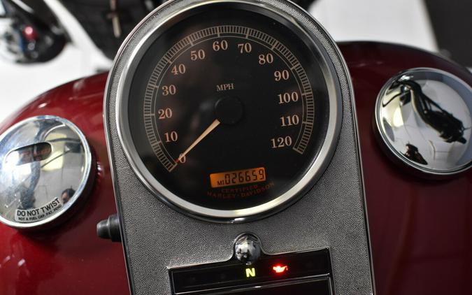 2005 Harley-Davidson Heritage Softail Classic Lava Red Sunglo