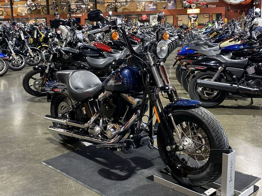 2008 Harley-Davidson 2008 Harley-Davidson Softail Cross Bones FLSTSB BLUE