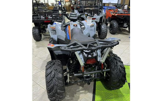 2024 Polaris Industries Scrambler® 850 - Storm Gray / Radar Blue