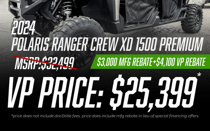 2024 Polaris® Ranger Crew XD 1500 Premium