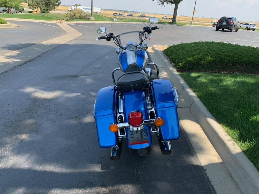 2018 Harley-Davidson Road King Electric Blue/Silver Fortune