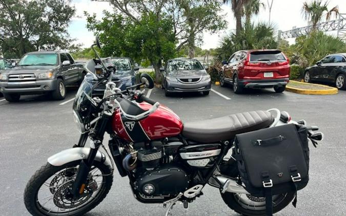 2023 Triumph Scrambler 1200 XC Carnival Red / Jet Black