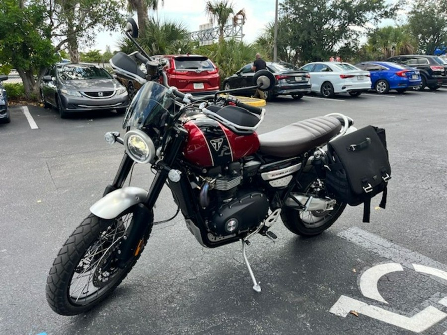 2023 Triumph Scrambler 1200 XC Carnival Red / Jet Black