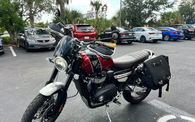 2023 Triumph Scrambler 1200 XC Carnival Red / Jet Black