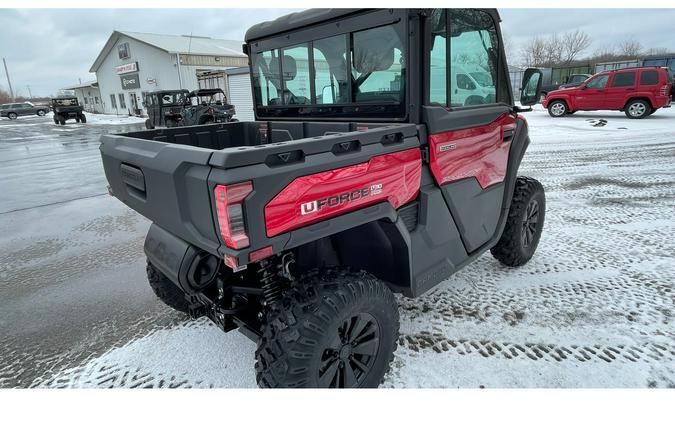 2026 CFMOTO U10 PRO HIGHLAND - BORDEAUX RED