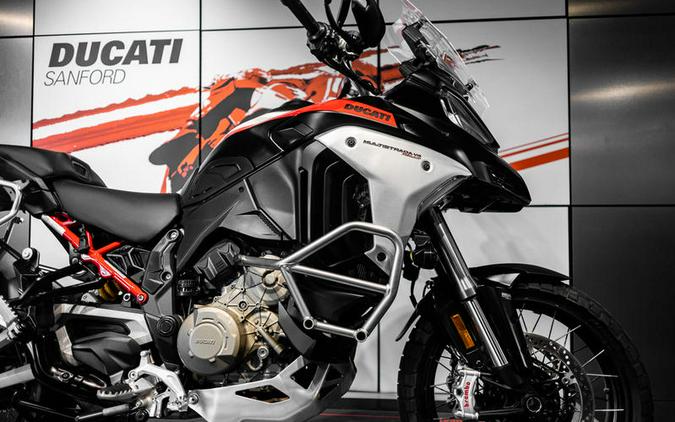 2023 Ducati Multistrada V4 Rally Brushed Aluminum & Matte Black