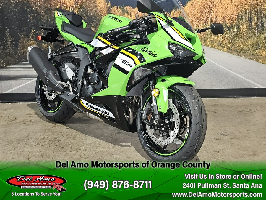 2025 Kawasaki NINJA ZX-6R KRT EDITION